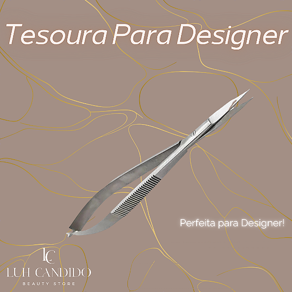 TESOURA PARA DESIGN DE SOBRANCELHAS