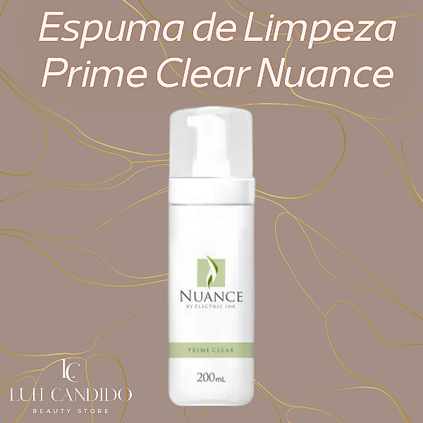 ESPUMA DE LIMPEZA PRIME CLEAR NUANCE