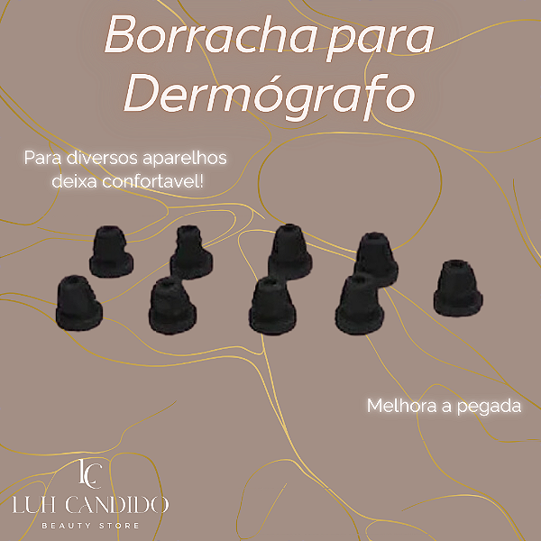 BORRACHA PARA DERMOGRAFO