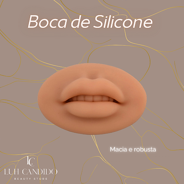 BOCA SILICONE PELE CLARA