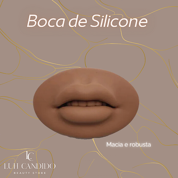 BOCA SILICONE PELE ESCURA