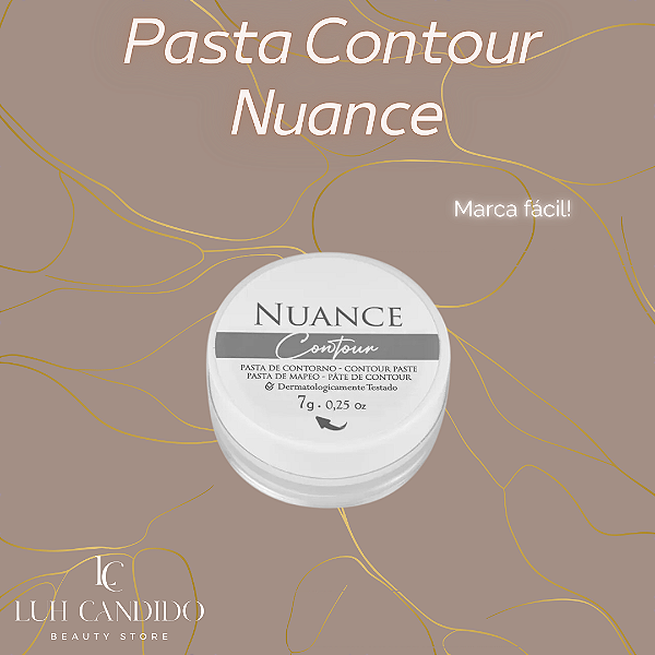 PASTA CONTOUR BRANCA 7G - NUANCE