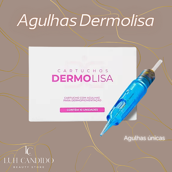 CAIXA AGULHA DERMOLISA COM 10 UNIDADES 1 PONTA 0.30MM