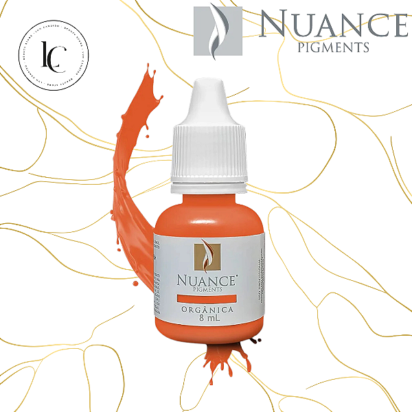 PIGMENTO ORANGE NUANCE ORGÂNICO 8ML