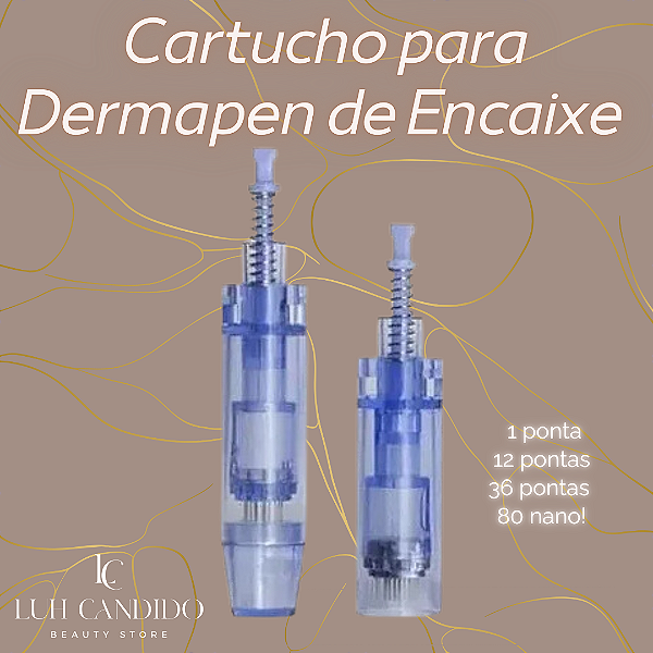 CARTUCHO COM ENCAIXE DERMAPEN