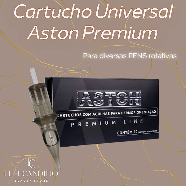 CARTUCHO ASTON PREMIUM 2° GERAÇÃO UNIVERSAL