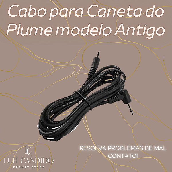 CABO DO DERMOGRAFO PLUME CANETA ANTIGA - ASTON