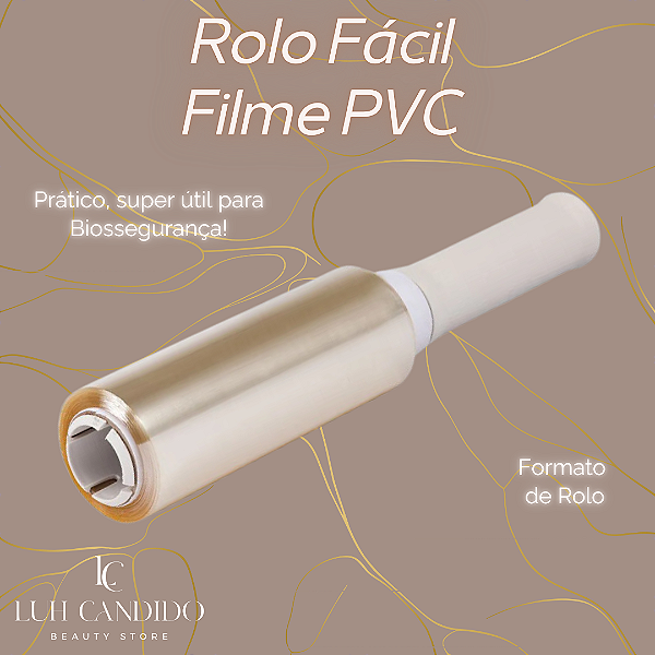 FILME PVC ROLO FACIL 12CM X 100M