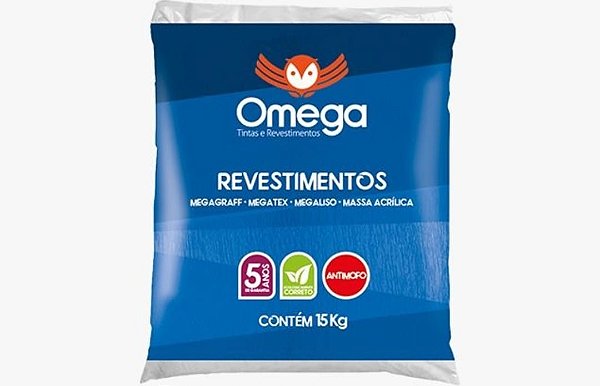 Massa Acrílica 15KG Pacote - Ômega