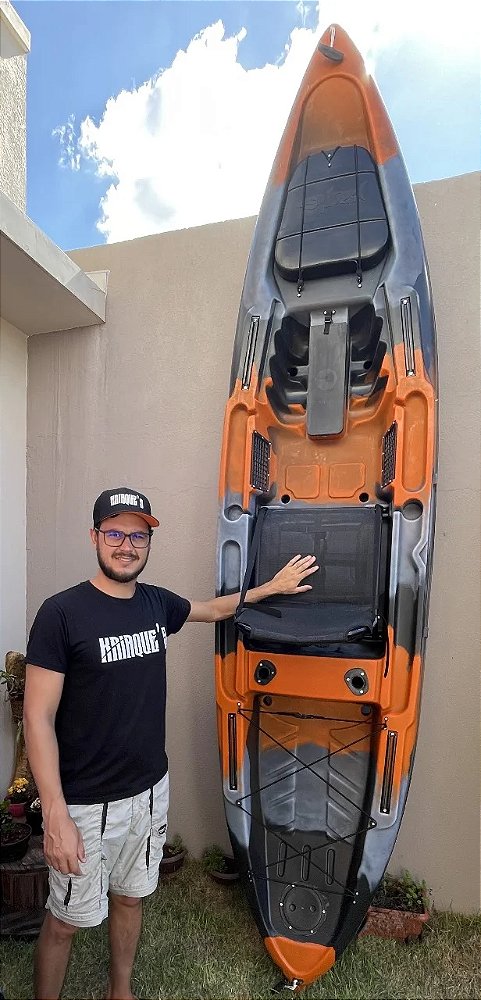 3 Caiaques Sharks + 3 Coletes "Barracuda" Cliente Clayton