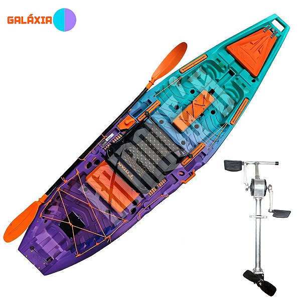 Caiaque Titan Hydra com Pedal Akuã