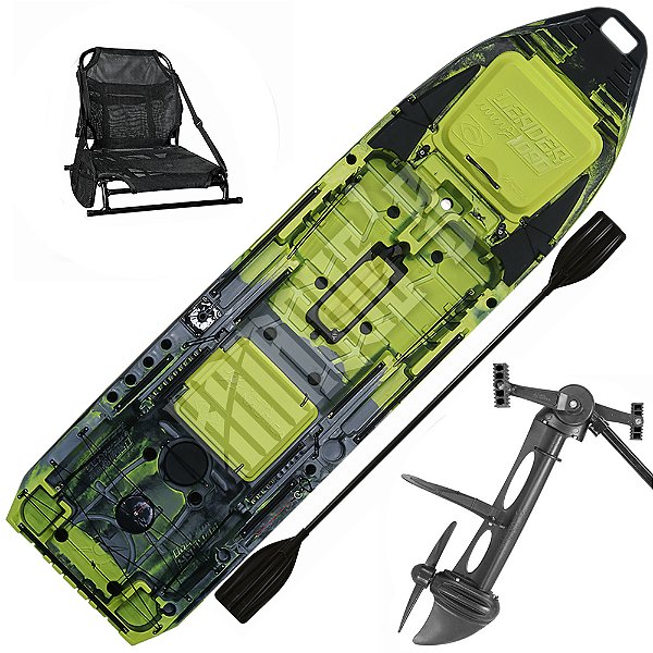 Caiaque Leader 1090 com Pedal Power Drive - Cores Personalizadas