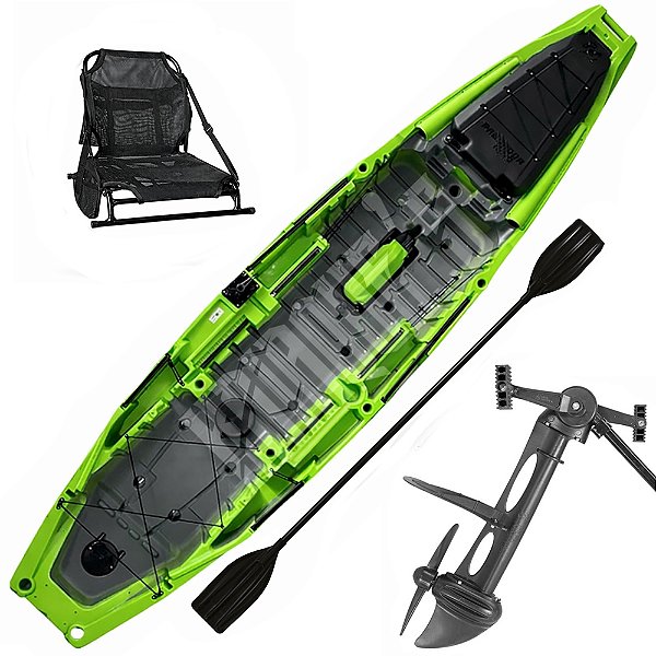 Caiaque Predador com Pedal Power Drive - Cores Personalizadas