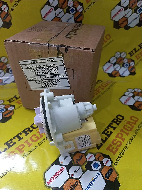 ELETRO BOMBA DE DRENAGEM 127V ORIGINAL ELECTROLUX