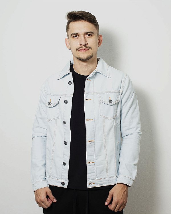 jaqueta jeans tradicional