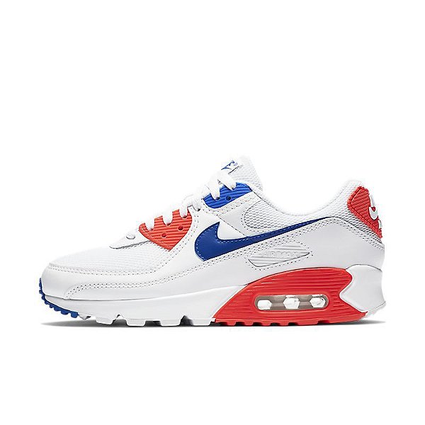 air max 90 branco com azul