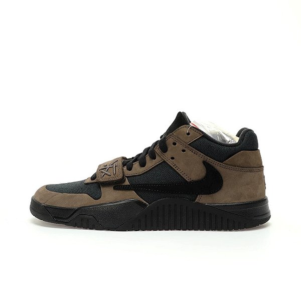 Tênis Air Jordan Jumpman Jack Dark Mocha x Travis Scott - FZ8117-201