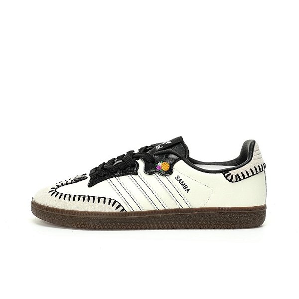 Pronta entrega - Tênis Adidas Samba OG Dia de Muertos Pack Off White - JI3931