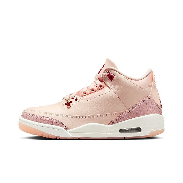 Tênis Air Jordan 3 Retrô 'Valentine's Day' 2025 - HJ0178-600