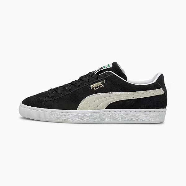 Tênis Puma Suede Classic XXI Unissex - Preto e bege