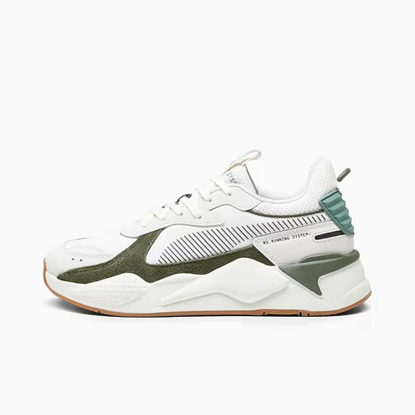 Tênis Puma RS-X Suede - Branco e Verde