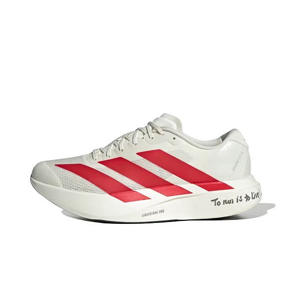 Tênis Adidas Adizero Evo SL White Red - JS1182
