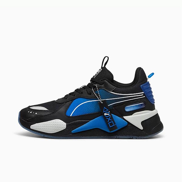 Tênis Puma RS-X x Playstation® Black Team Royal - Preto