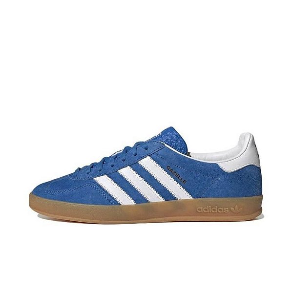 Tênis Adidas Gazelle Indoor 'Blue White Gum - JI2061