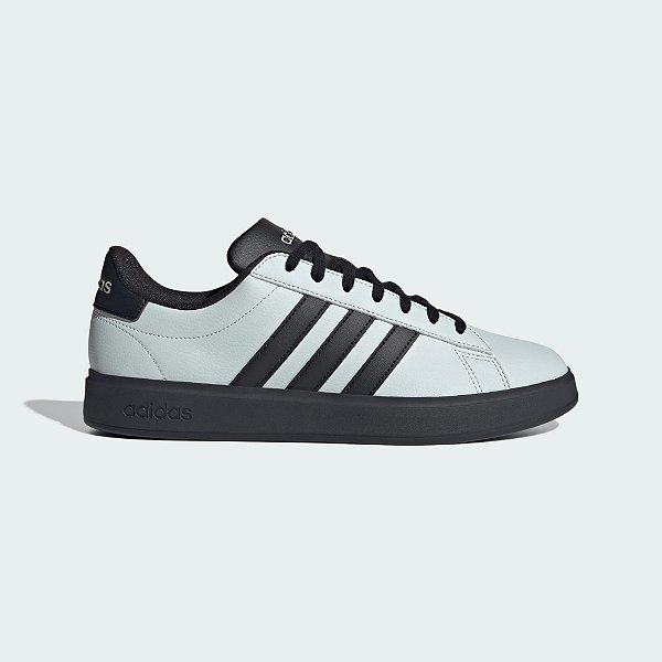 Tênis Adidas Grand Court 2.0 Cinza e Preto - JS1737