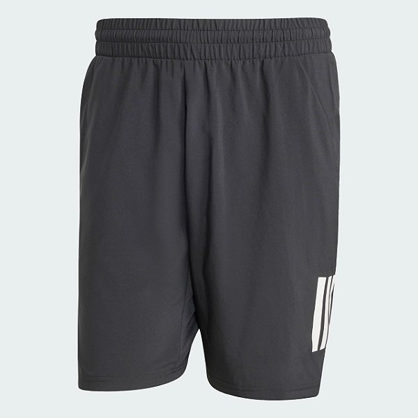 Short Adidas Club Tennis Climacool Três Listras Preto