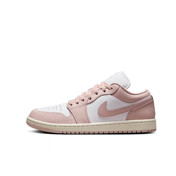 Tênis Air Jordan 1 Low Pink Oxford - DC0774-162