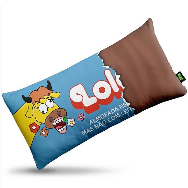 Almofada Personalizada Chocolate Lolol