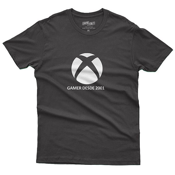 Camiseta Xbox Gamer Desde 2001 Unissex