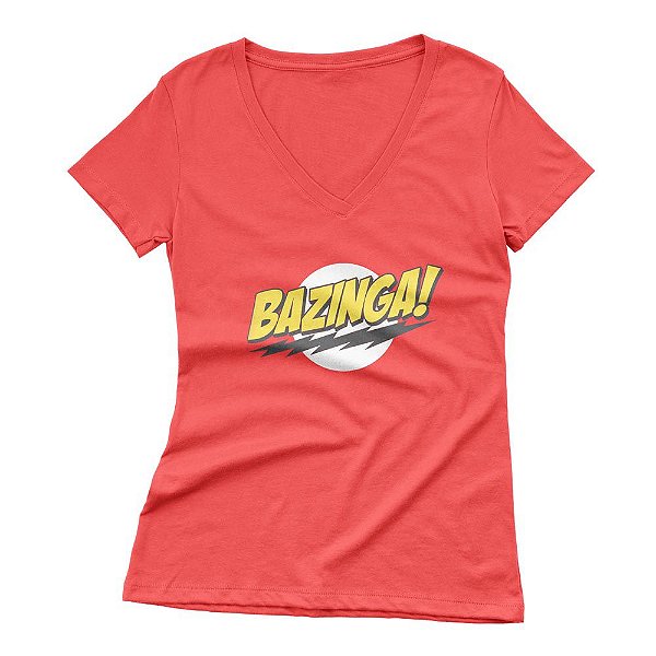 Camiseta Bazinga Feminina
