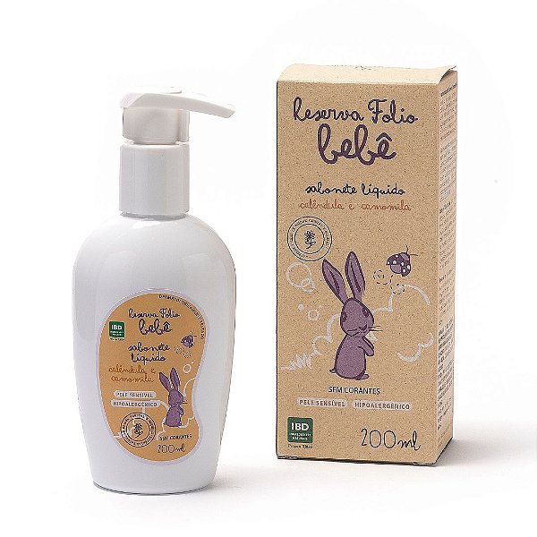 Sabonete Líquido Calêndula e Camomila 200ml