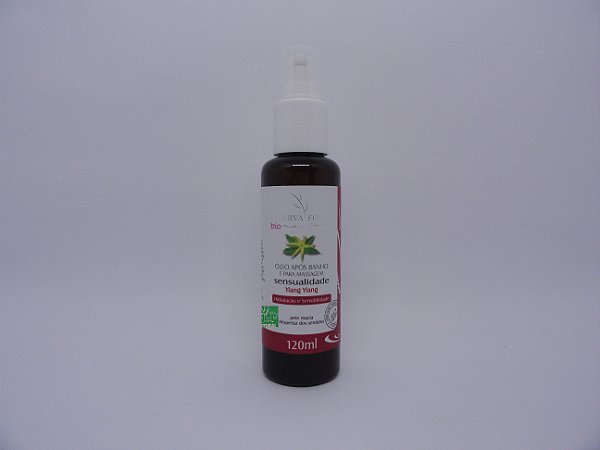 Óleo Após Banho e para Massagem Sensualidade 120ml