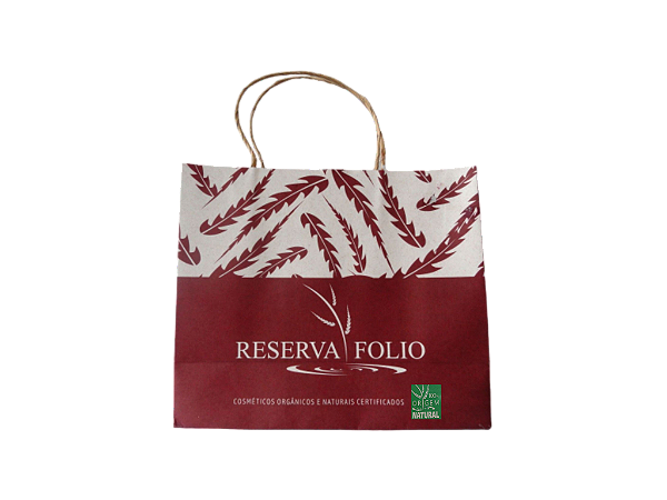Sacola de papel P Reserva Folio