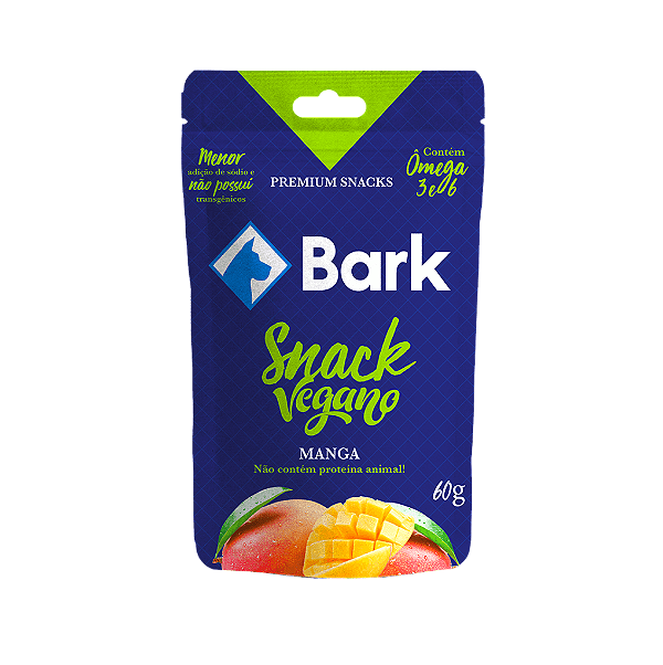 Bifinho para Cachorro Bark Manga Vegano 60G