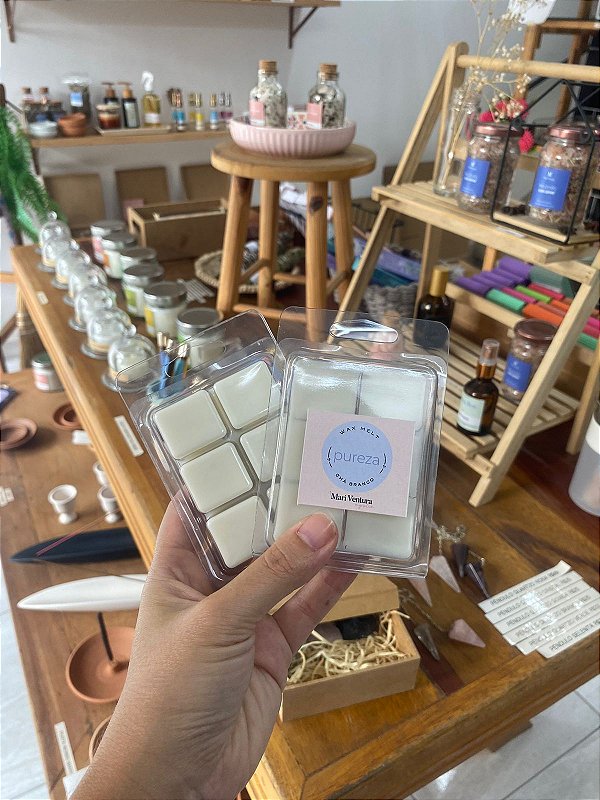 Pastilha Wax Melt Pureza - Chá Branco