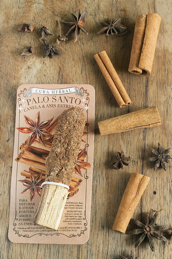 Palo Santo - Abundância (Canela e Anis Estrelado)