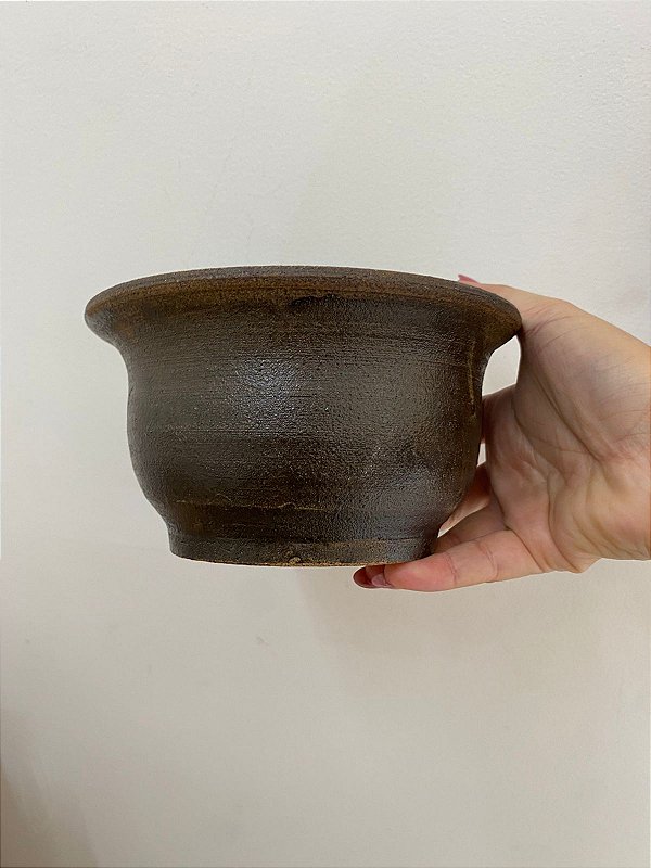 Caldeirão em Cerâmica Artesanal (Preto)