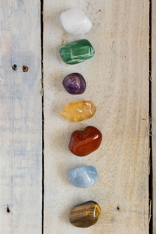 Kit 7 Pedras dos Chakras