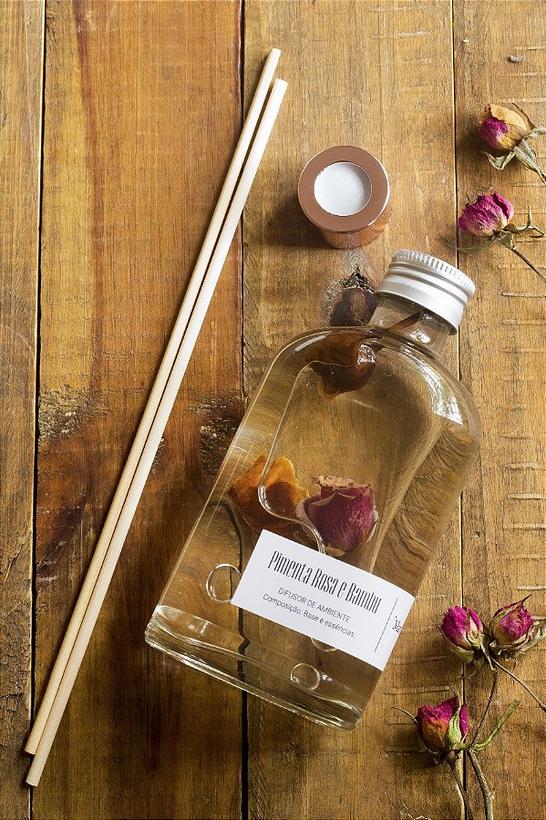 Difusor de Ambiente - Pimenta Rosa e Bambu