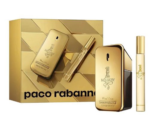 Coffret Paco Rabanne 1 million Eau de Toilette 50 ml + miniatura 10 ml.