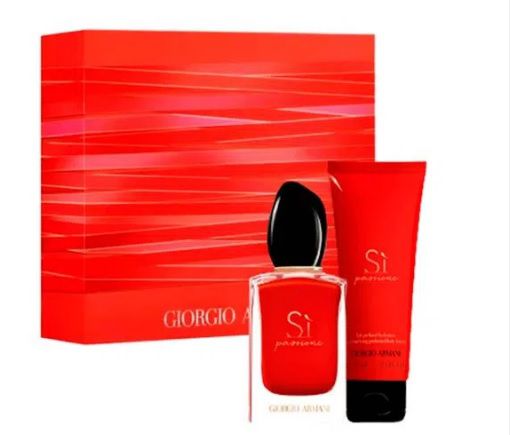 Coffret Si Passioni Eau de Parfum 50ml + Loção Corporal 75 ml Giorgi Armani