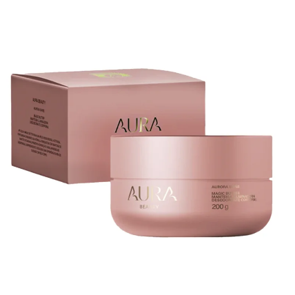 Aura Beauty Manteiga Iluminadora Aurora Shine 200g