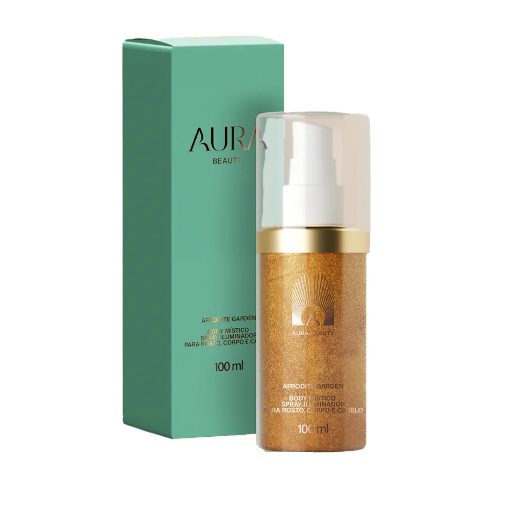 Aura Beauty Body Místico Iluminador Afrodite Garden 100ml