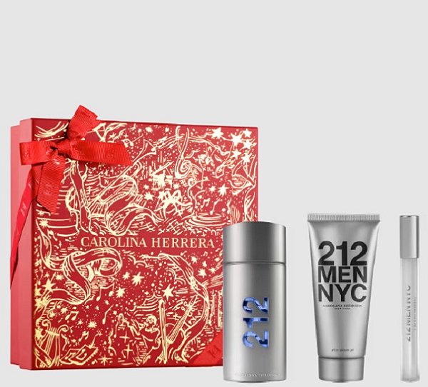 Coffret 212 Men NYC Carolina Herrera ( 3 produtos)