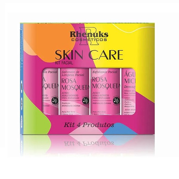 Skin Care Kit Facial Rhenuks Cosméticos (4 produtos)