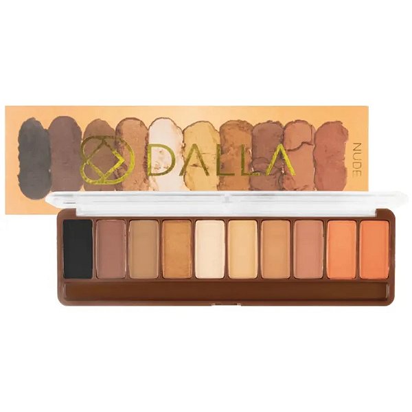 Paleta de Sombras Veganas Nude Dalla 8g